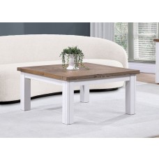 Splash of White - Low Square Coffee Table